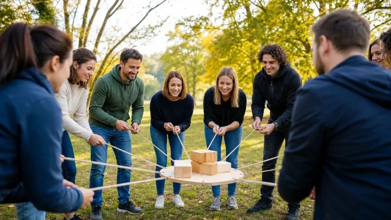 Team building outdoor avant l&rsquo;automne : profiter des derniers beaux jours avec vos équipes