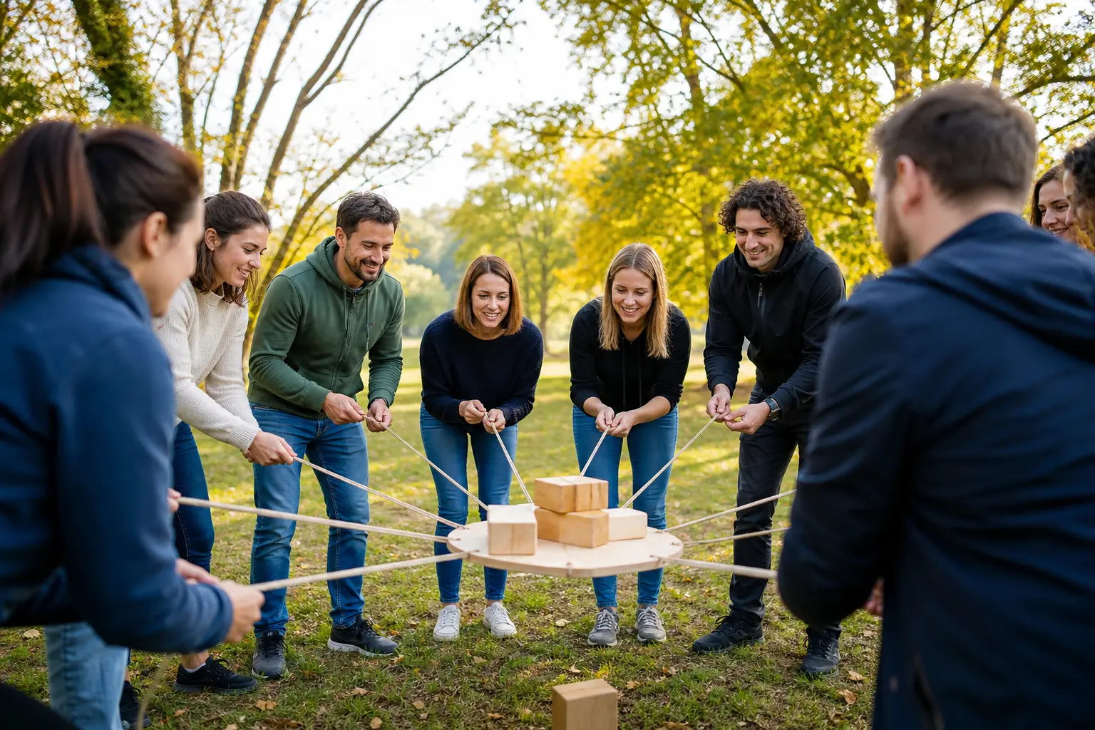 Team building outdoor avant l&rsquo;automne : profiter des derniers beaux jours avec vos équipes